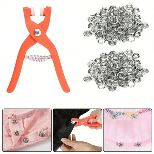 Prong pliers 100pcs ring press - 100pcs,