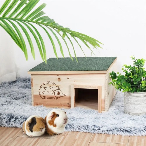 Wooden hedgehog house - wooden,