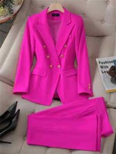 Women Suits Blazer + Flare