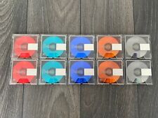 10 x Sony MD74 Colour Minidisc