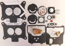 58 - 75 Ford Mercury Carb Rebuild Kit Autolite Motorcraft 2100 2-V Brass Float
