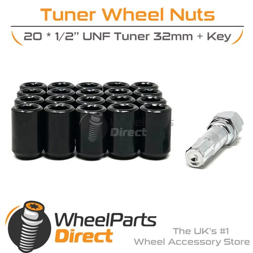 Wheel nuts tuner - nuts, black