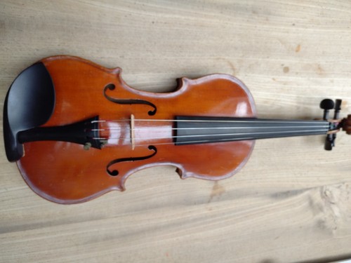 Old violin restored new - old, violin.