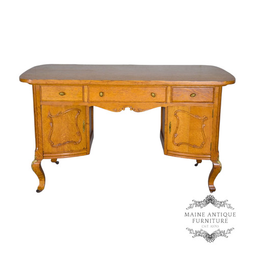 Antique victorian carved oak - carved,