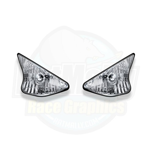 Headlight stickers to - headlight,