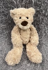 Laura Ashley Kids Teddy Bear Soft Toy Beige Plush Comforter Approx 14"