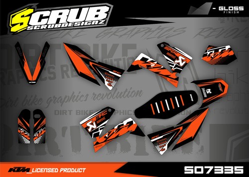 Graphics seat cover ktm smc - graphics,