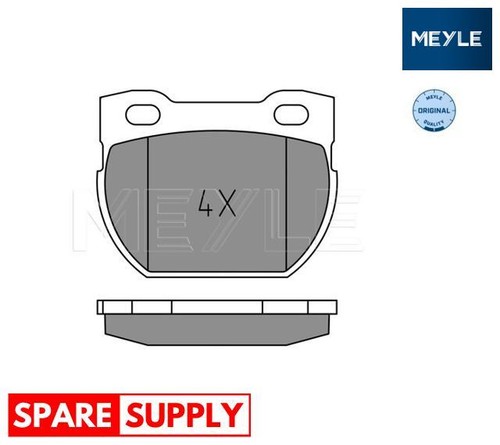 Brake pad set disc - brake, for