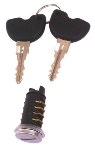 Lock kit keys - 2, cylinder