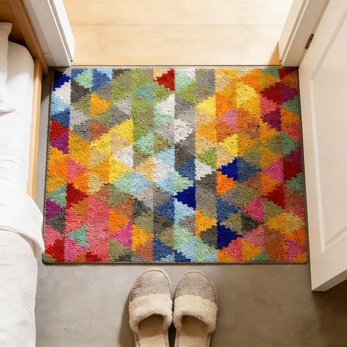 Diy triangle geometry pattern - triangle,
