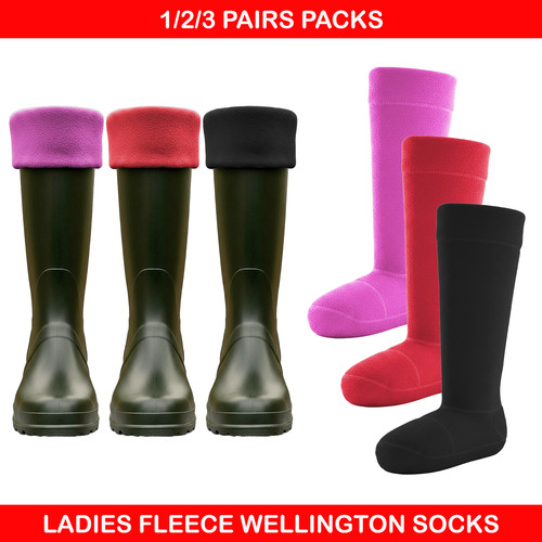Womens fleece welly - fleece,
