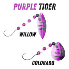 Purple Tiger Worm Harness