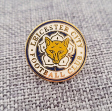 LEICESTER CITY FC ENAMEL BADGE