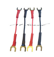 Audioquest Rocket 22 Bi Wire Link Jumper Bridging Speaker Cables 10 Cm 4 Links