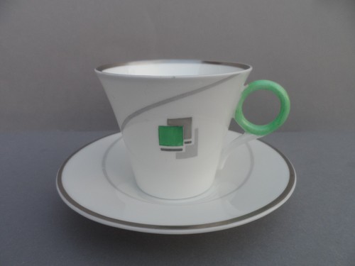 Shelley art deco - deco, "curved