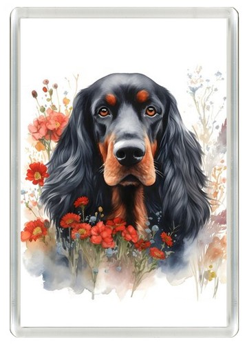 Gordon setter dog fridge - gordon,