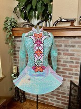 Dazzling Irish Dance Solo Dress With Kick Pants