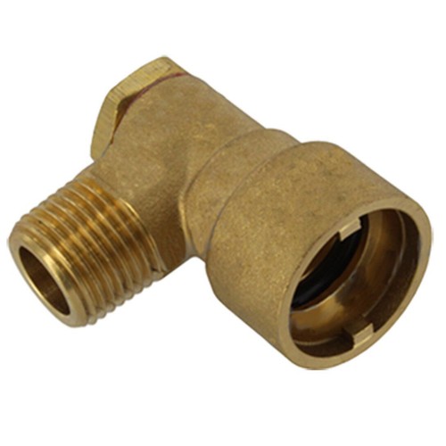 Gas supply hose socket - gas, 1/2"