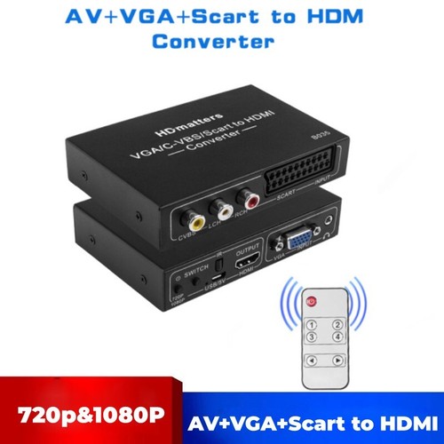 Scart hdmi converter - scart, to