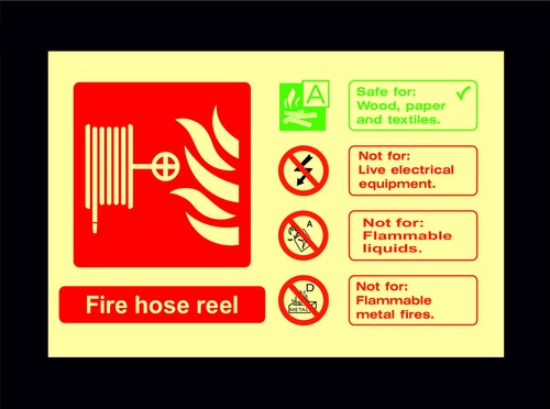 Fire hose reel - fire,