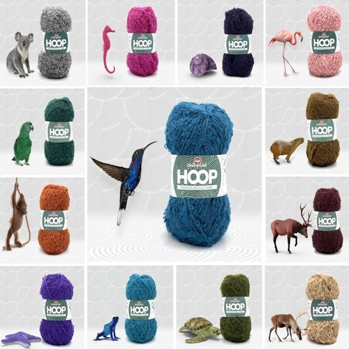 World wool hoop - hoop, mohair