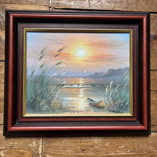 Vintage cousteau seascape - vintage,