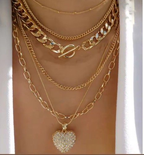 Zara 18k gold plated chunky - 18k,