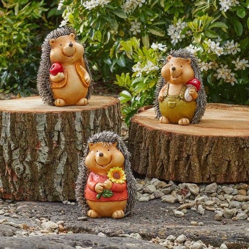Cute hoglet ornament garden - cute,