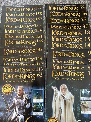 Eaglemoss lotr mixed - mixed, of