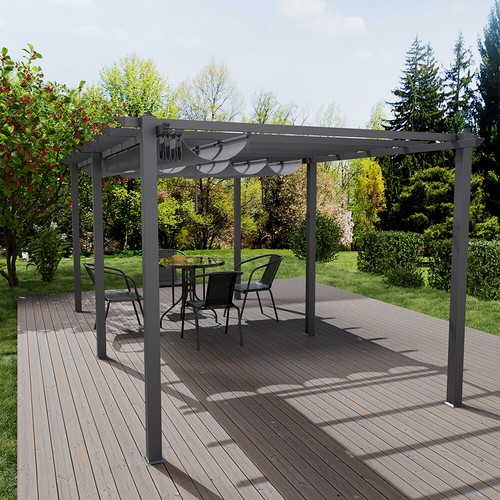 Metal pergola gazebo - metal,