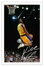 KOBE BRYANT Signed Autograph PHOTO Gift Signature Print LA LAKERS Basketball NBA
