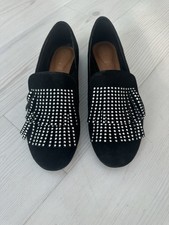 Zara Woman Black Flat Shoes