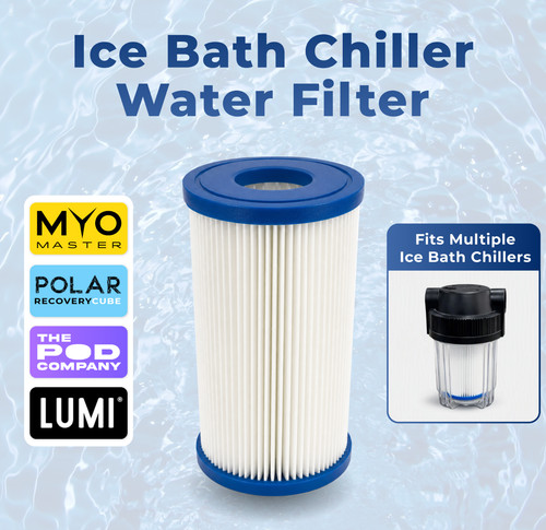 Ice bath chiller water filter - bath,