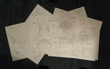 Gypsy Wagon/caravan Plans model or full size 