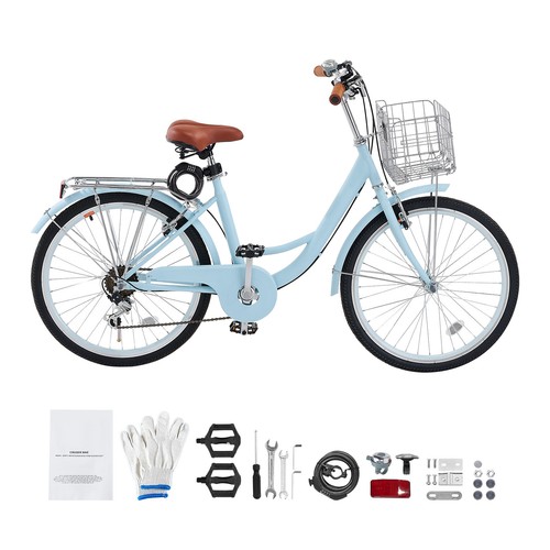 Speed beach cruiser bike - 7-speed,