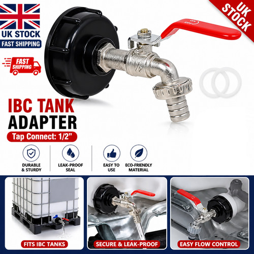 Ibc tank adapter connector - tank,