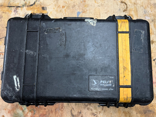 Peli 1510 case black - used, gc