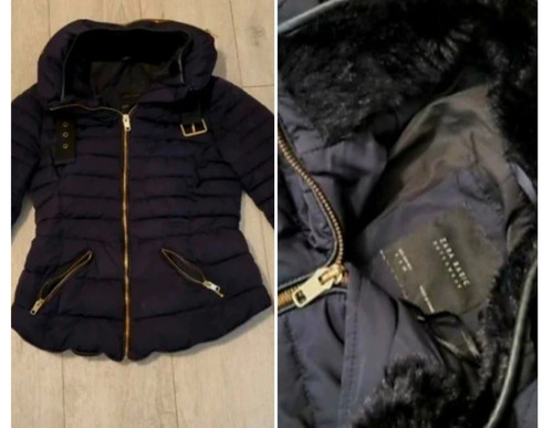 Zara quilted coat - quilted, s