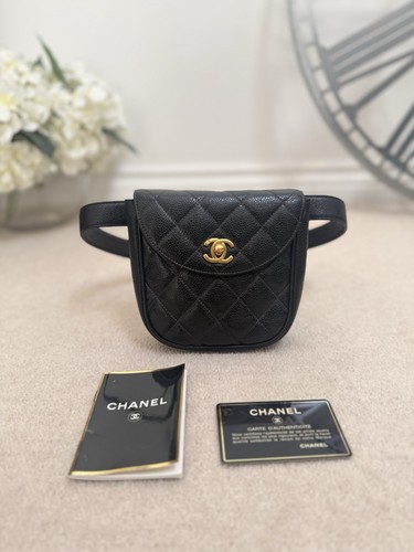 Vintage chanel caviar - caviar, leather