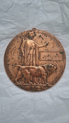 Ww1 memorial plaque death - plaque,