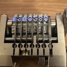 Leibinger Rotary 7 Digit Numbering Machine Heidelberg 