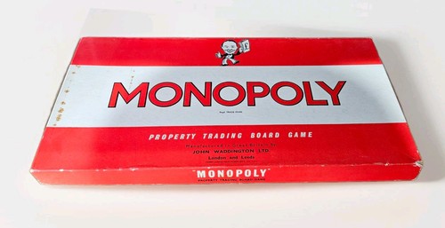 Vintage waddingtons monopoly - vintage,
