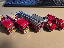 Boley Fire Trucks (4) and another (please read desc.)