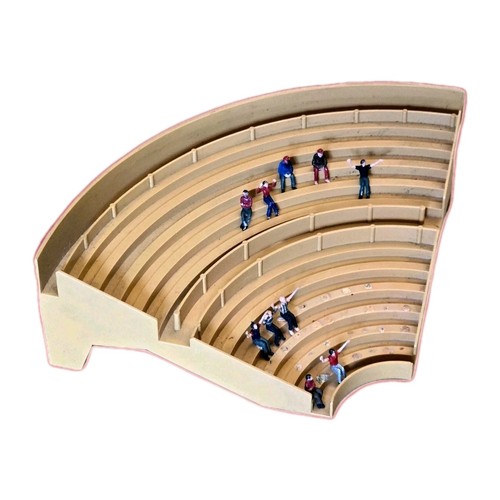 Subbuteo corner terrace - terrace, stand