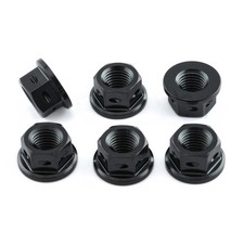 Titanium Sprocket Nuts M10 x