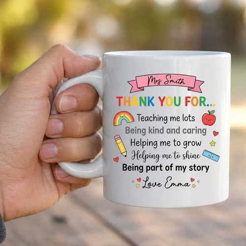 Custom teacher mug teaching - teacher,