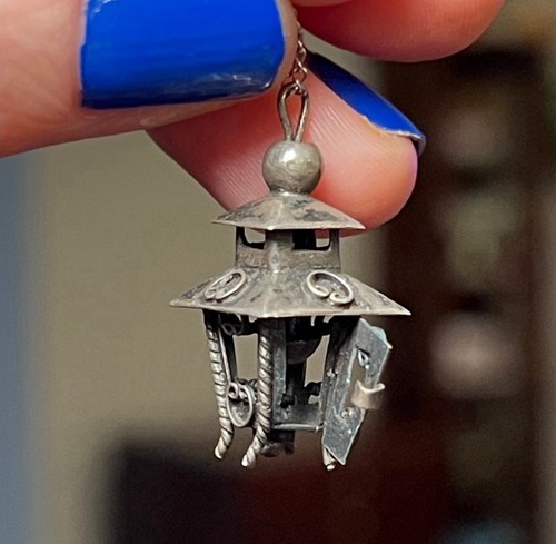 Vtg ornate sterling silver - vtg,