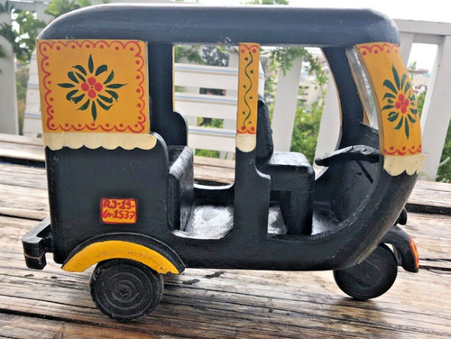 Vintage handmade indian wooden - handmade,