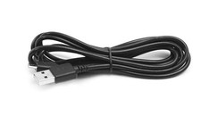 2m USB Black Charger Cable for