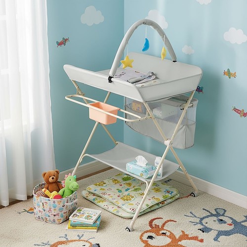 Grey baby changing table - grey,